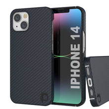 Load image into Gallery viewer, Étui Punkcase pour iPhone 14 en fibre de carbone [série Aramid MagShield] Ultra fin et léger
