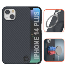 Load image into Gallery viewer, Coque Punkcase pour iPhone 14 Plus Carbon Fiber [Série Aramid MagShield] Ultra-mince
