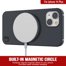 Load image into Gallery viewer, Coque Punkcase pour iPhone 14 Plus Carbon Fiber [Série Aramid MagShield] Ultra-mince
