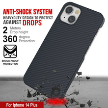 Load image into Gallery viewer, Coque Punkcase pour iPhone 14 Plus Carbon Fiber [Série Aramid MagShield] Ultra-mince
