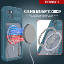 Load image into Gallery viewer, Coque étanche pour iPhone 14 [série Alpine 2.0] [Slim Fit] [certifiée IP68] [antichoc] [bleue]
