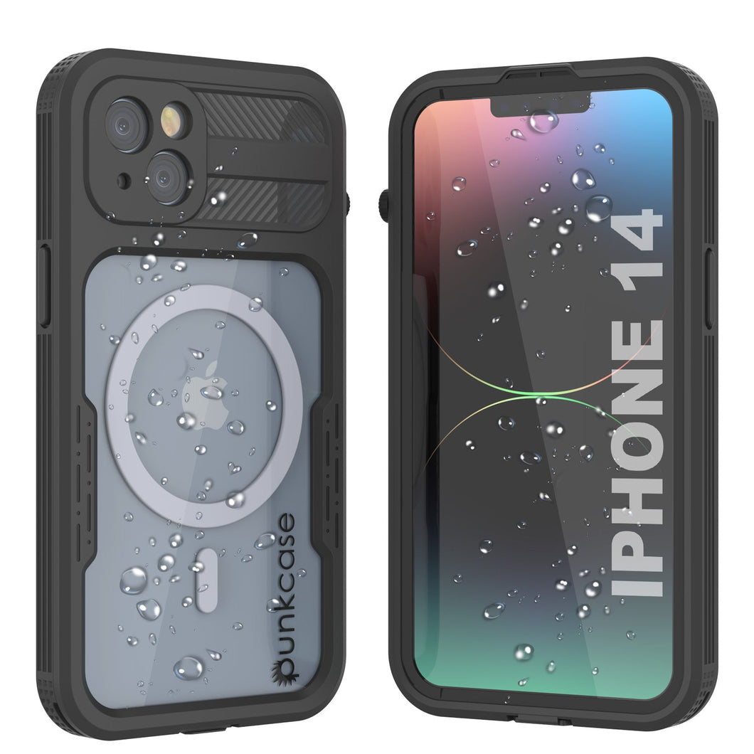 Coque étanche pour iPhone 14 [Série Alpine 2.0] [Ajustement fin] [Certifiée IP68] [Antichoc] [Noir]