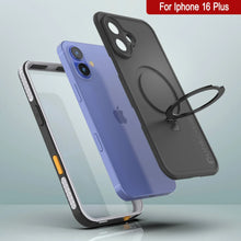 Load image into Gallery viewer, Coque étanche pour iPhone 16 Plus [Série Kickstud 2.0] Coque de protection IP68 avec protecteur d&#39;écran et béquille [Blanc]
