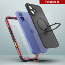 Load image into Gallery viewer, Coque étanche pour iPhone 16 [Série Kickstud 2.0] Coque de protection IP68 avec protecteur d&#39;écran et béquille [Rose]
