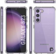 Charger l&#39;image dans la galerie, Étui PunkCase Galaxy S23 [Série Acrylique Transparente] pour Galaxy S23 5G (6,1&quot;) (2023) [Transparent]
