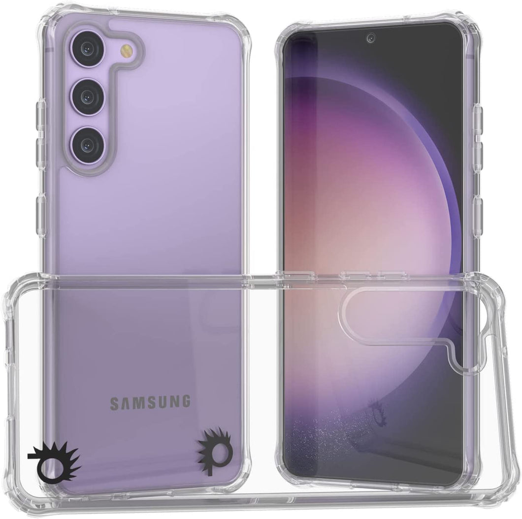 Coque PunkCase Galaxy S23+ Plus [Série Acrylique Transparente] pour Galaxy S23+ Plus 5G (6,6