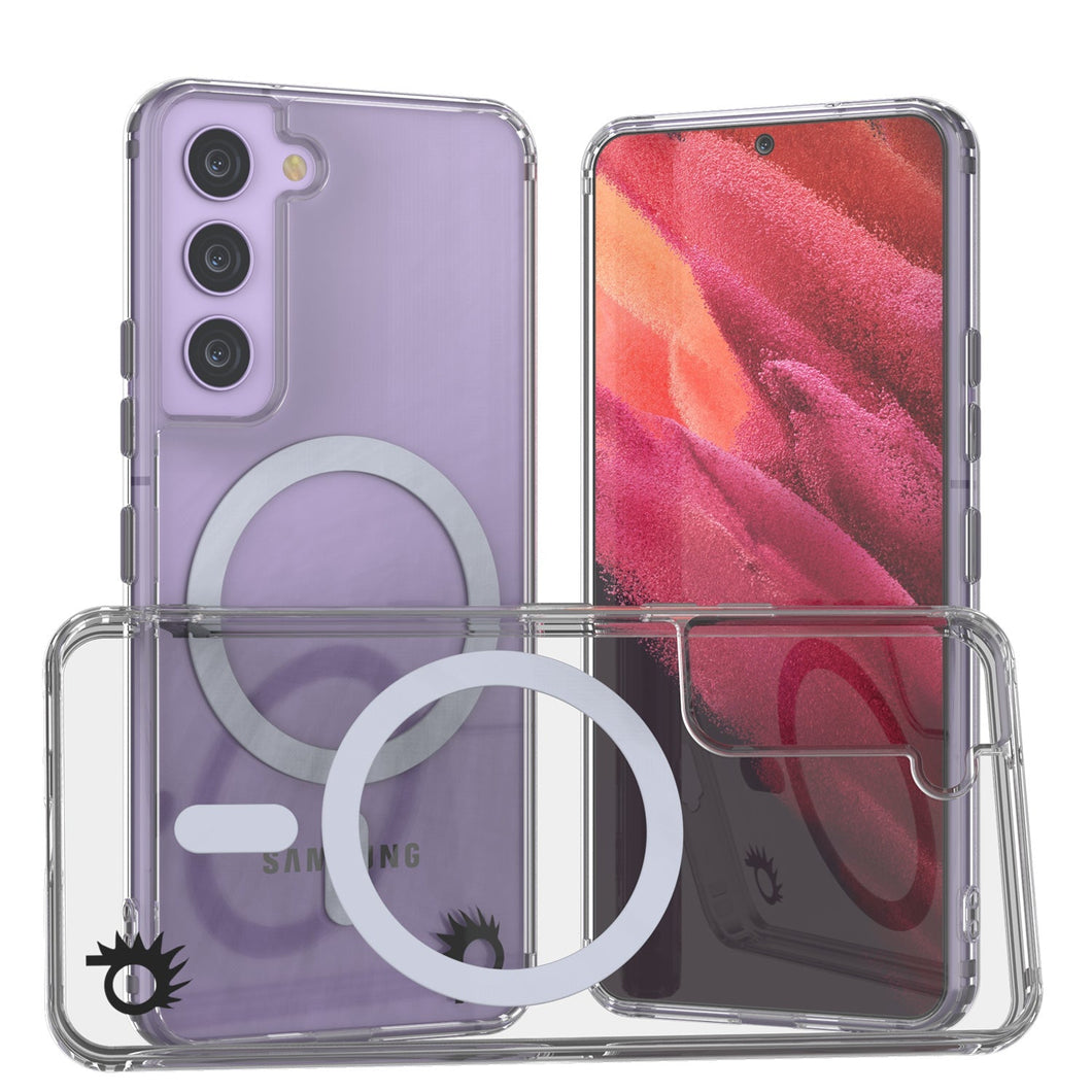 Étui de chargement sans fil magnétique Punkcase Galaxy S23 Plus [Série ClearMag]