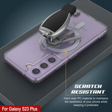 Charger l&#39;image dans la galerie, Étui de chargement sans fil magnétique Punkcase Galaxy S23 Plus [Série ClearMag]
