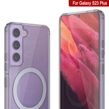 Charger l&#39;image dans la galerie, Étui de chargement sans fil magnétique Punkcase Galaxy S23 Plus [Série ClearMag]
