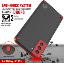 Charger l&#39;image dans la galerie, Punkcase Galaxy S21 Plus Case [Mirage Series] Heavy Duty Phone Cover (Red) (Color in image: Blue)
