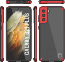 Charger l&#39;image dans la galerie, Punkcase Galaxy S21 Plus Case [Mirage Series] Heavy Duty Phone Cover (Red) 
