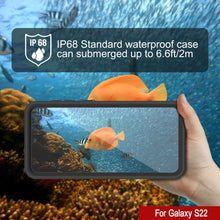 Charger l&#39;image dans la galerie, Galaxy S22 Water/ Shockproof [Extreme Series] With Screen Protector Case [Black] (Color in image: Purple)
