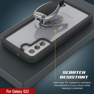 Galaxy S22 Water/ Shock/ Snow/ dirt proof [Extreme Series] Slim Case [Light Blue] (Color in image: Pink)
