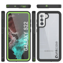 Charger l&#39;image dans la galerie, Galaxy S22 Water/ Shockproof [Extreme Series] Screen Protector Case [Light Green] (Color in image: Purple)
