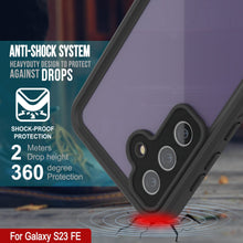 Charger l&#39;image dans la galerie, Coque de protection pour écran Galaxy S23 FE étanche/résistance aux chocs et à la neige [série extrême] [bleu sarcelle]
