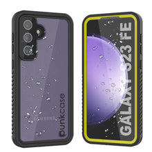 Charger l&#39;image dans la galerie, Galaxy S23 FE étanche / antichoc [Série Extrême] avec coque protectrice d&#39;écran [Jaune]

