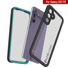 Charger l&#39;image dans la galerie, Coque de protection pour écran Galaxy S23 FE étanche/résistance aux chocs et à la neige [série extrême] [bleu sarcelle]
