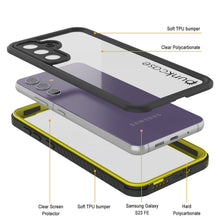 Charger l&#39;image dans la galerie, Galaxy S23 FE étanche / antichoc [Série Extrême] avec coque protectrice d&#39;écran [Jaune]
