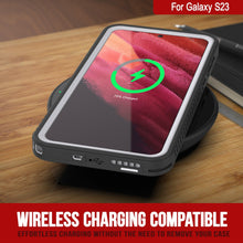 Charger l&#39;image dans la galerie, Galaxy S23 Coque fine Punkcase [Série Extrême] étanche/ résistante aux chocs/ à la neige/ à la saleté [Blanc]
