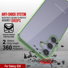 Load image into Gallery viewer, Coque Galaxy S25 [Série Acrylique Transparente] [Antidérapante] Pour Galaxy S25 [Vert]
