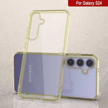 Load image into Gallery viewer, Coque Galaxy S25 [Série Acrylique Transparente] [Antidérapante] Pour Galaxy S25 [Jaune]
