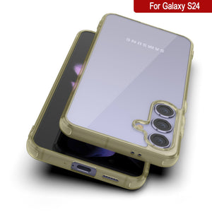 Coque Galaxy S25 [Série Acrylique Transparente] [Antidérapante] Pour Galaxy S25 [Jaune]