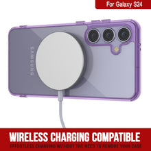 Load image into Gallery viewer, Coque Galaxy S25 [Série Acrylique Transparente] [Antidérapante] Pour Galaxy S25 [Violet]
