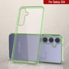 Load image into Gallery viewer, Coque Galaxy S25 [Série Acrylique Transparente] [Antidérapante] Pour Galaxy S25 [Vert]
