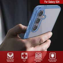 Load image into Gallery viewer, Coque Galaxy S25 [Série Acrylique Transparente] [Antidérapante] Pour Galaxy S25 [Bleu]
