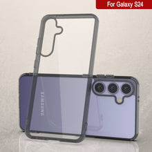 Load image into Gallery viewer, Coque Galaxy S25 [Série Acrylique Transparente] [Antidérapante] Pour Galaxy S25 [Noir]
