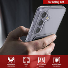 Load image into Gallery viewer, Case de support de carte Galaxy S24 [Série Crystal CardsLot] [Slim Fit] [Clear]
