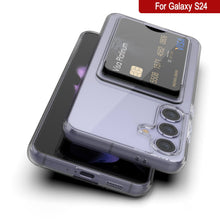 Load image into Gallery viewer, Case de support de carte Galaxy S24 [Série Crystal CardsLot] [Slim Fit] [Clear]
