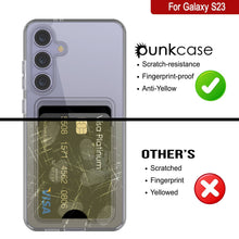 Load image into Gallery viewer, Case de support de carte Galaxy S24 [Série Crystal CardsLot] [Slim Fit] [Clear]

