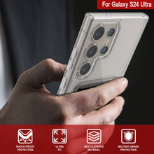 Charger l&#39;image dans la galerie, Galaxy S24 Ultra Card Holder Case [Crystal CardsLot Series] [Slim Fit] [Clear]
