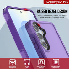 Load image into Gallery viewer, Coque PunkCase pour Galaxy S25+ Plus, [Série Spartan 2.0] Coque robuste et transparente [Violet]
