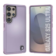 Load image into Gallery viewer, Coque PunkCase pour Galaxy S25 Ultra, [Série Spartan 2.0] Coque transparente robuste et résistante [Lilas]
