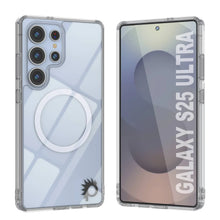 Load image into Gallery viewer, Étui de chargement sans fil magnétique pour Galaxy S25 Ultra [Série acrylique transparente] [Antidérapant] pour Galaxy S25 Ultra [Transparent]
