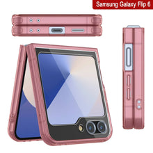 Load image into Gallery viewer, Coque Galaxy Z Flip6 [Série Acrylique Transparent] [Antidérapante] Pour Galaxy Z Flip6 [Rouge]
