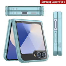 Load image into Gallery viewer, Coque Galaxy Z Flip6 [Série Acrylique Transparente] [Antidérapante] Pour Galaxy Z Flip6 [Sarcelle]
