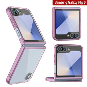 Coque Galaxy Z Flip6 [Série Acrylique Transparente] [Antidérapante] Pour Galaxy Z Flip6 [Rose]