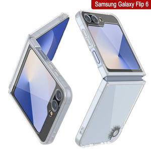 Coque Galaxy Z Flip6 [Série Acrylique Transparente] [Antidérapante] Pour Galaxy Z Flip6 [Blanc]