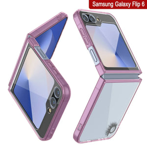 Coque Galaxy Z Flip6 [Série Acrylique Transparente] [Antidérapante] Pour Galaxy Z Flip6 [Rose]