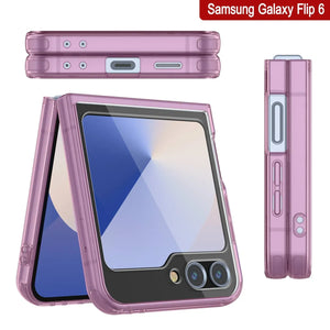 Coque Galaxy Z Flip6 [Série Acrylique Transparente] [Antidérapante] Pour Galaxy Z Flip6 [Rose]