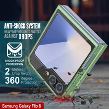 Load image into Gallery viewer, Coque Galaxy Z Flip6 [Série Acrylique Transparente] [Antidérapante] Pour Galaxy Z Flip6 [Vert]
