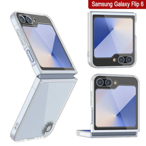 Coque Galaxy Z Flip6 [Série Acrylique Transparente] [Antidérapante] Pour Galaxy Z Flip6 [Blanc]