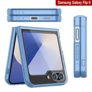 Coque Galaxy Z Flip6 [Série Acrylique Transparente] [Antidérapante] Pour Galaxy Z Flip6 [Bleu]