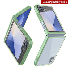 Load image into Gallery viewer, Coque Galaxy Z Flip6 [Série Acrylique Transparente] [Antidérapante] Pour Galaxy Z Flip6 [Vert]
