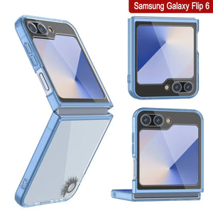 Coque Galaxy Z Flip6 [Série Acrylique Transparente] [Antidérapante] Pour Galaxy Z Flip6 [Bleu]