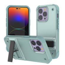 Charger l&#39;image dans la galerie, Coque Punkcase pour iPhone 14 Pro [série Reliance] Étui de protection hybride de qualité militaire avec support intégré [vert]
