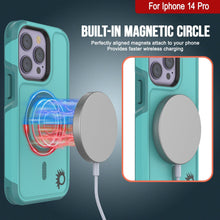 Load image into Gallery viewer, Built-in MAGNETIC CIRCLE Perfectly aligned magnets attach to your phone Provides faster wireless charging 
